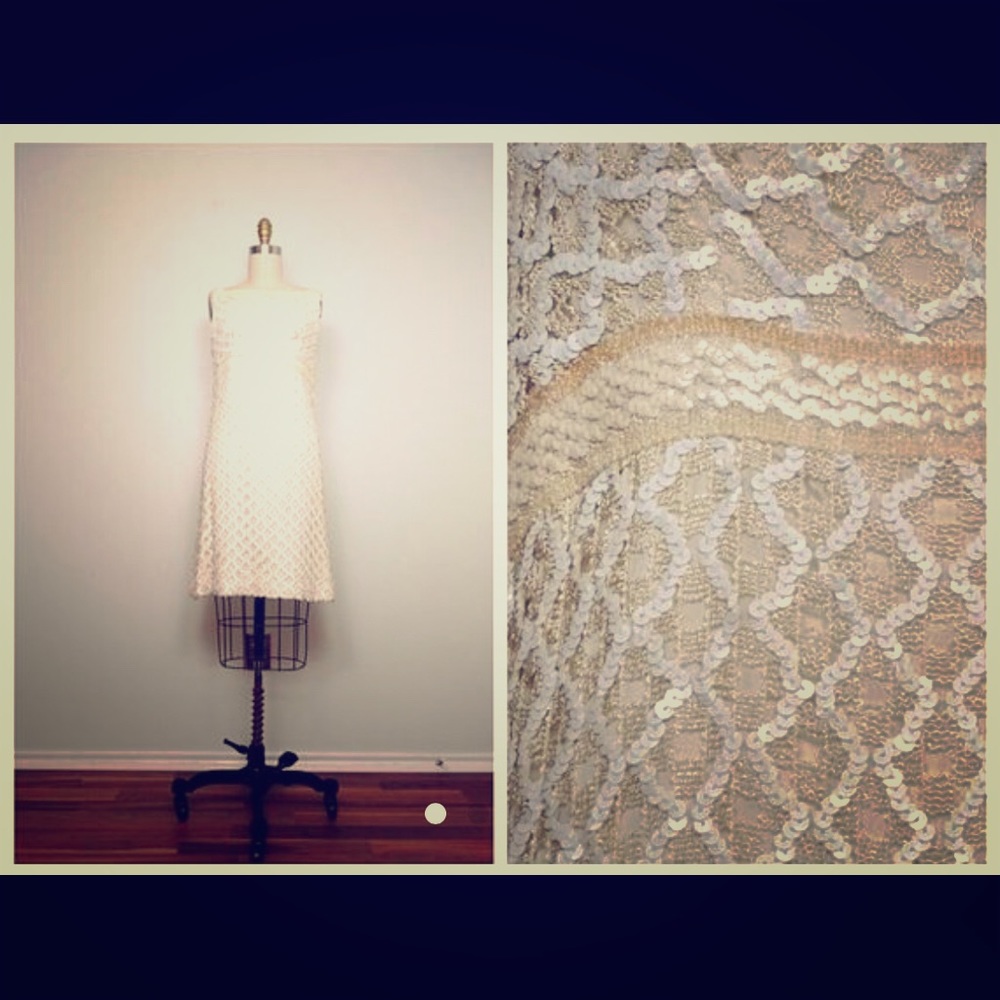 Miraculously elegant 1960s vintage dress